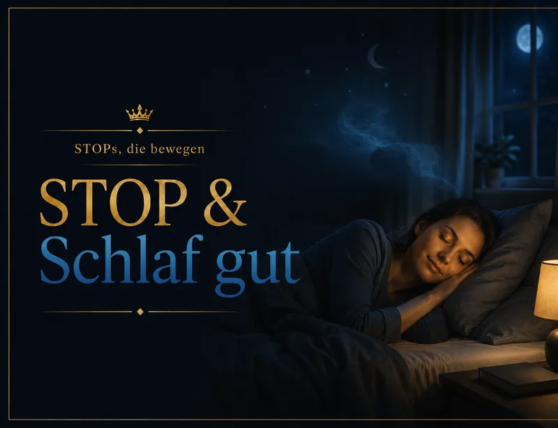 Titelbild zum STOP Schlaf gut